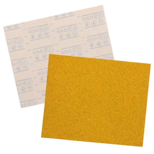3M™ Gold Schleifstreifen 288U, 229 mm x 280 mm, 80, ohne Loch, 12549