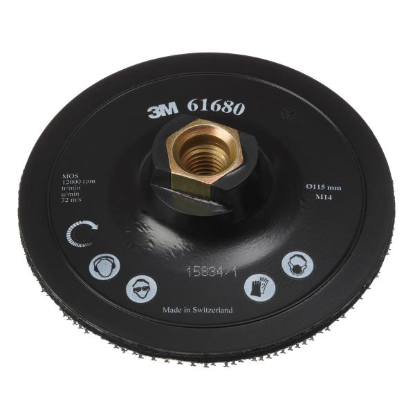 3M™ Haftstützteller DH-AC mit Zentrierung, 178 mm, 22 mm, M14-Aufnahme