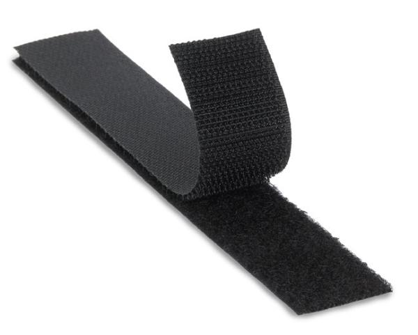 3M™ Hakenband SJ3519FR, Schwer Entflammbar, Schwarz, 25 mm x 45.7 m, 3.6 mm, Innenbereich