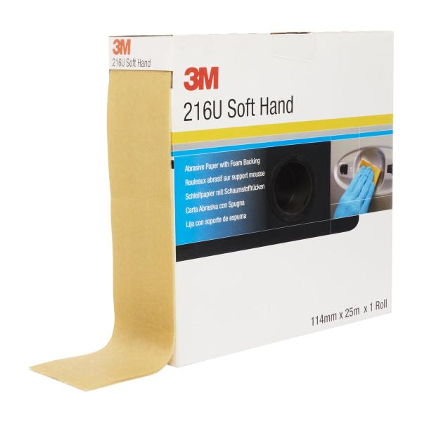 3M™ Handrolle 216U Soft, 114 mm x 25 m, P180, 50331