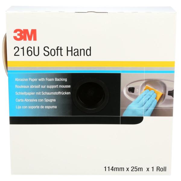 3M™ Handrolle 216U Soft, 114 mm x 25 m, P800, 51245
