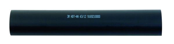 3M™ HDT-AN Dickwandiger Warmschrumpfschlauch mit Kleber, Schwarz, 43/12 mm, 1 m