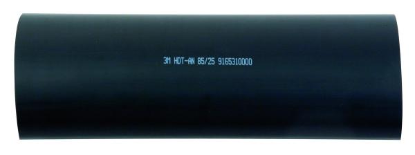 3M™ HDT-AN Dickwandiger Warmschrumpfschlauch mit Kleber, Schwarz, 85/25 mm, 1 m, Kleinpackung