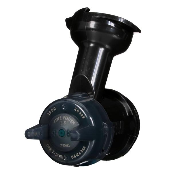 3M™ Hochleistungs-Fließbecherdüsenkopf für ein feines Finish, Grün, 1,3, 26913