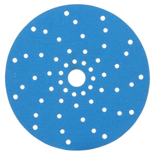3M™ Hookit™ Blau Schleifscheibe Multihole 325U, Blau, 150 mm, Multihole, 180, 51375