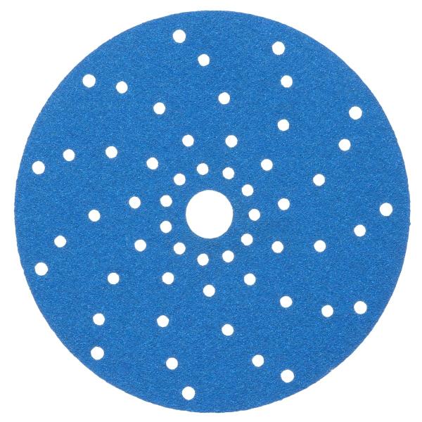 3M™ Hookit™ Blau Schleifscheibe Multihole 325U, Blau, 150 mm, Multihole, 80, 51371