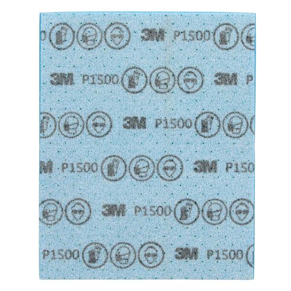 3M™ Hookit™ Flexible Feinschleifstreifen, 139 mm x 172 mm, P1500, 33536