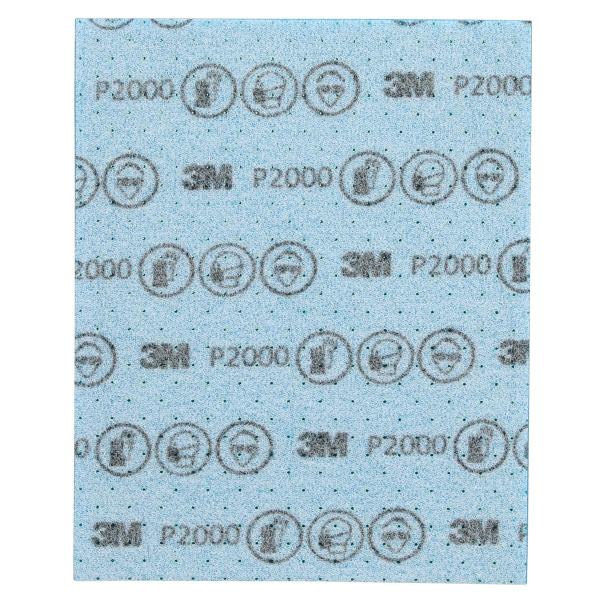 3M™ Hookit™ Flexible Feinschleifstreifen, 139 mm x 172 mm, P2000, 33537