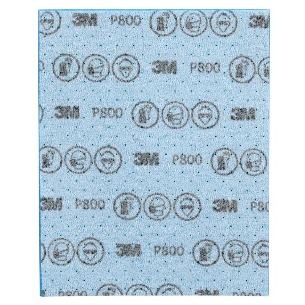 3M™ Hookit™ Flexible Feinschleifstreifen, 139 mm x 172 mm, P800, 33533