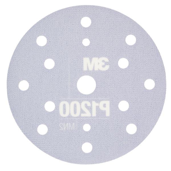 3M™ Hookit™ Flexible Schleifscheibe 270J, 150 mm, 15-fach gelocht, P1200, 34422
