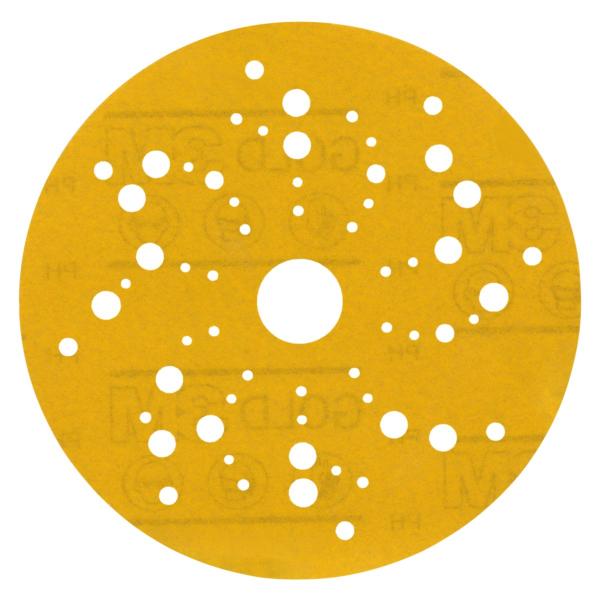 3M™ Hookit™ Gold Schleifscheibe 288U, 125 mm, Multihole, 600, 53026