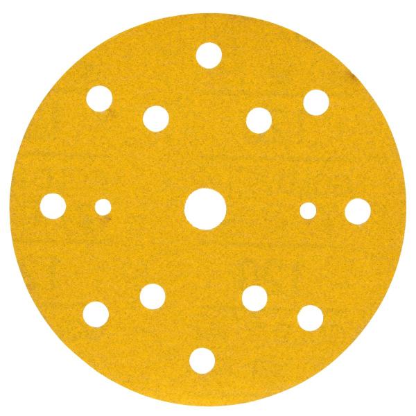 3M™ Hookit™ Gold Schleifscheibe 288U, 150 mm, 15-Loch, 120, 51545