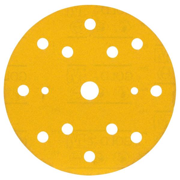 3M™ Hookit™ Gold Schleifscheibe 288U, 150 mm, 15-Loch, 220, 51548