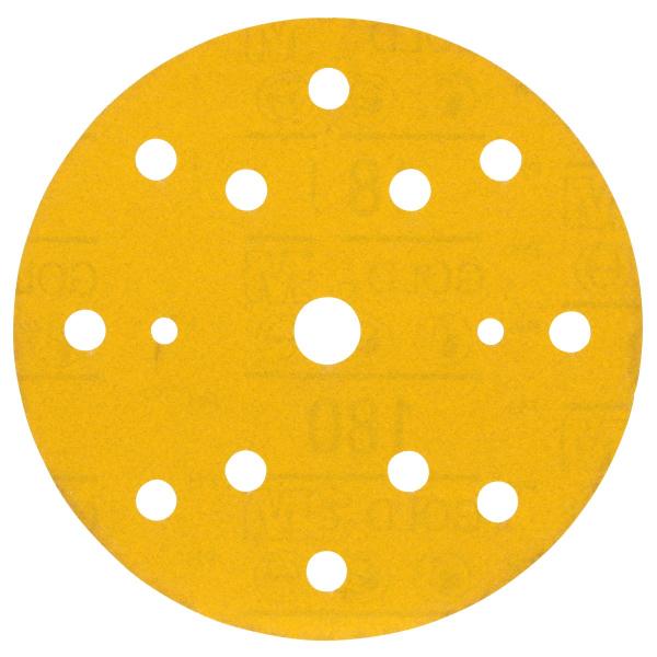 3M™ Hookit™ Gold Schleifscheibe 288U, 150 mm, 15-Loch, 180, 51547