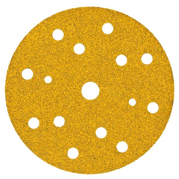 3M™ Hookit™ Gold Schleifscheibe 288U, 150 mm, 15-Loch, 40D, 51542