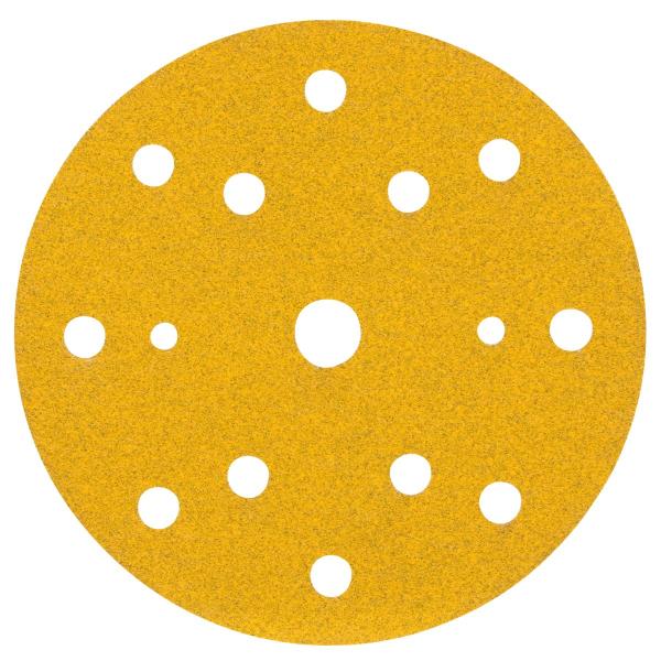 3M™ Hookit™ Gold Schleifscheibe 288U, 150 mm, 15-Loch, 80D, 51543