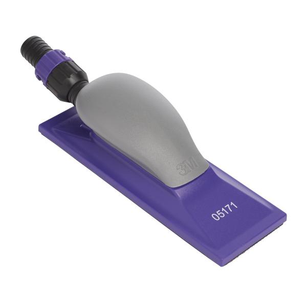 3M™ Hookit™ Purple Premium Handblock, 70 mm x 198 mm, Multihole, 05171