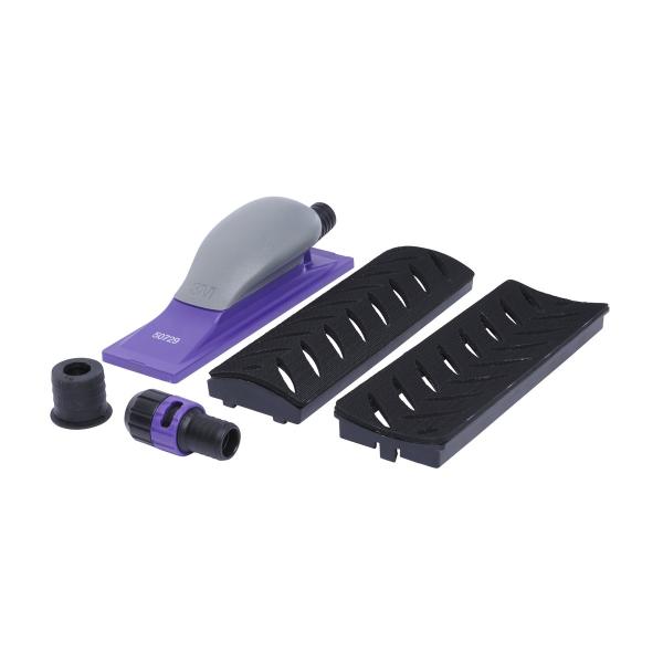 3M™ Hookit™ Purple Premium Rundformadapter-Set, 70 x 198 mm, 50729