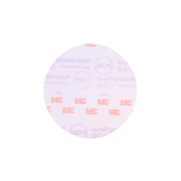 3M™ Hookit™ Purple Schleifscheibe 260L, ungelocht, 76 mm, P1000, 30369