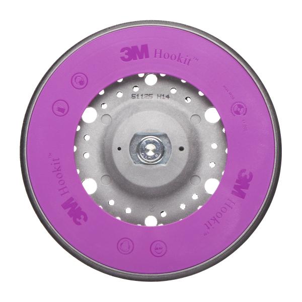 3M™ Hookit™ Stützteller Multihole, 150 mm, M8, Soft, 51125