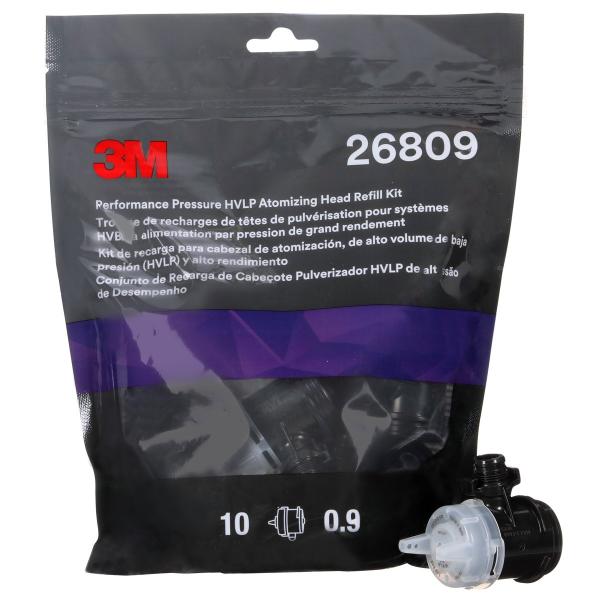 3M™ HVLP Hochleistungsdüsenkopf für Druckbecher, Weiß, 0,9 mm, 26809