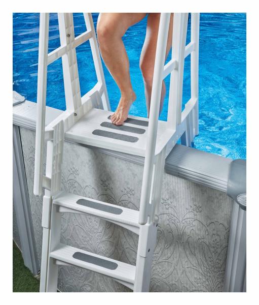 3M™ Safety-Walk™ Nasszone Medium, Typ 3, 300 Serie, Grau, 51 mm x 18,3 m, 1 Rolle / Karton