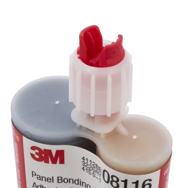 3M™ Karosserie-Klebstoff, 200 ml Kartusche, incl. Mischdüsen, 08116