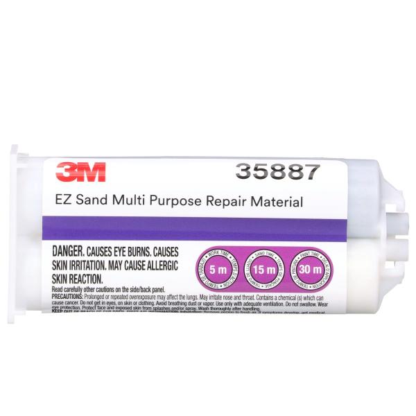 3M™ Leicht schleifbare Reparaturmasse für flexible Teile, 47,3 ml Kartusche, 35887