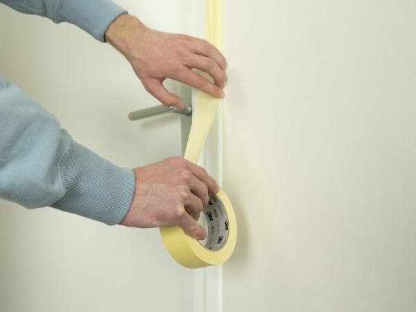 3M™ Malerkreppband P3650, 18 mm x 50 m, 1 Rolle/Packung