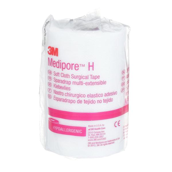 3M™ Medipore™ H Fixationsvlies perforiert, 2864, 10 cm x 9,1 m 12/Packung