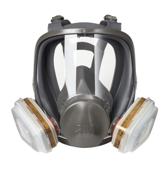 3M™ Mehrweg-Atemschutz-Vollmaske, A2P3 R Filter, große Maske 50649