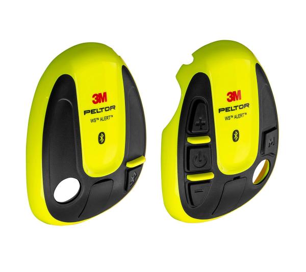 3M™ PELTOR™ Abdeckungen für WS™ ALERT™ Headsets, hellgelb, 1 Paar (links+rechts), 210300-664-GY/1, 25 Paare/Packung
