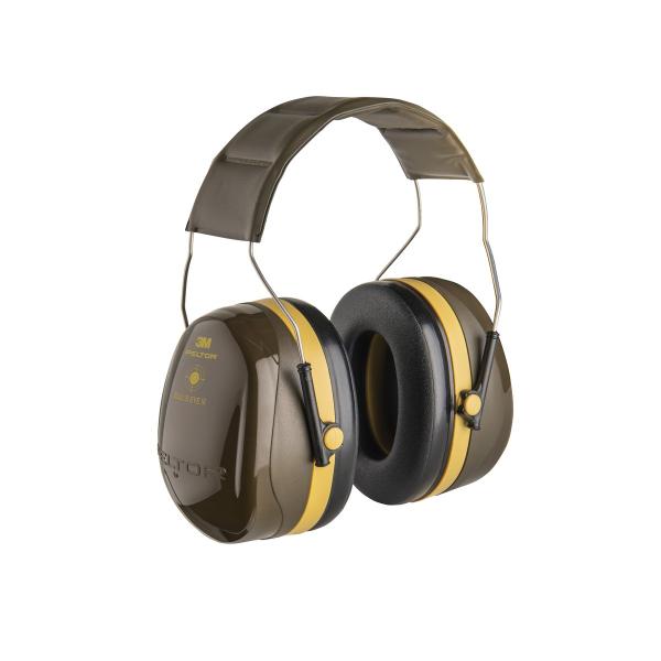 3M™ PELTOR™ Bull's Eye III Kapselgehörschutz, grün, Kopfbügel, H540A-441-GN
