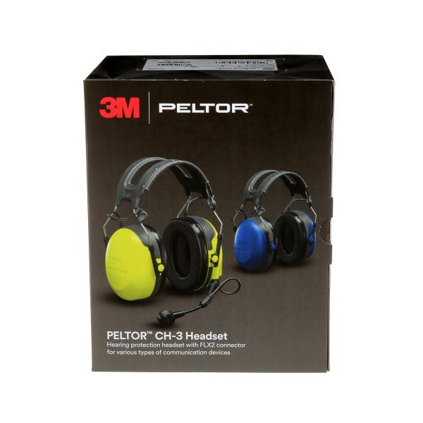 3M™ PELTOR™ Headset with PTT-Adapter, Nackenbügel, MT74H52B-111