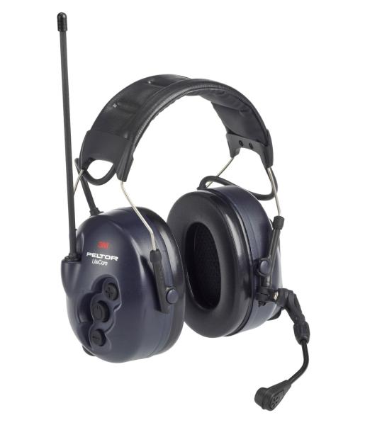 3M™ PELTOR™ LiteCom Headset, 32 dB, PMR 446 MHz, Kopfbügel, MT53H7A4400-EU