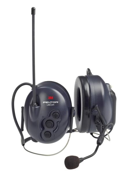 3M™ PELTOR™ LiteCom Headset, 32 dB, PMR 446 MHz, Nackenbügel, MT53H7B4400-EU