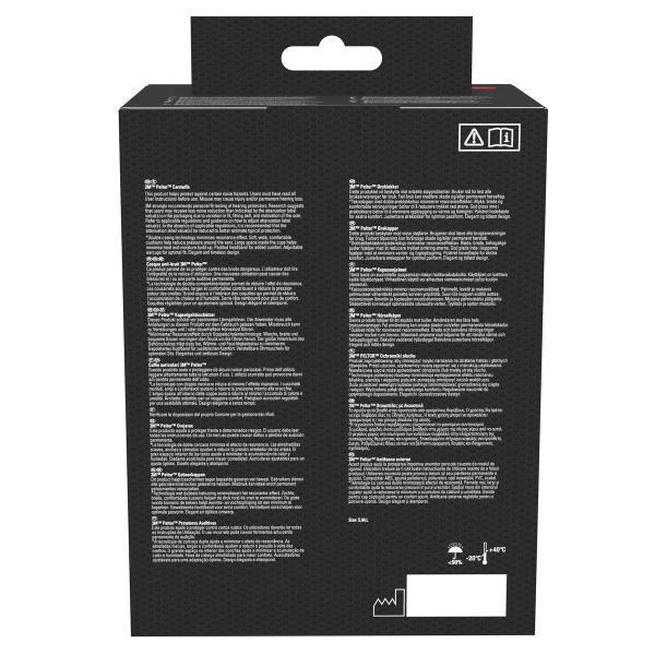 3M™ PELTOR™ Optime™ III Kapselgehörschutz H540A, SNR-Wert 34 dB, Schwarz/Rot