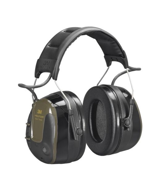 3M™ PELTOR™ ProTac™ Headset für Schützen, 32 dB, grün, Kopfbügel, MT13H223A