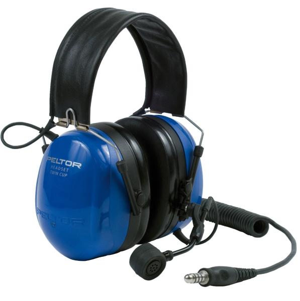 3M™ PELTOR™ Twin Cup Headset, Kopfbügel Blau, Ex/IS-zugelassen, MT72H540A-50