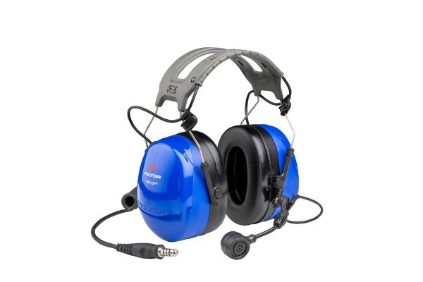 3M™ PELTOR™ Twin Cup Headset, Kopfbügel Blau, Ex/IS-zugelassen, MT72H540A-50