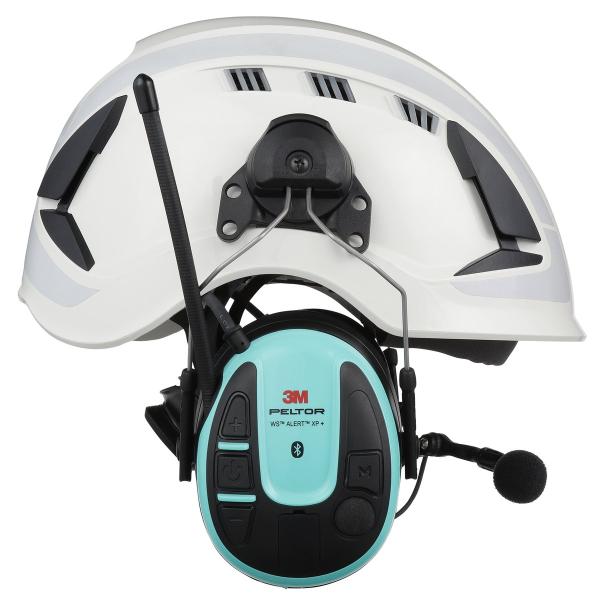 3M™ PELTOR™ WS™ ALERT™ XP+ FM-Radio-Headset, RDS, App-Unterstützung, Helmbefestigung, MultiPoint Bluetooth, OTA, MRX21P3E2WS7