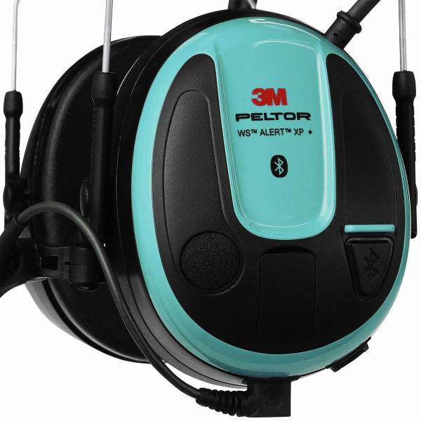 3M™ PELTOR™ WS™ ALERT™ XP+ FM-Radio-Headset, RDS, App-Unterstützung, Kopfbügel, MultiPoint Bluetooth, OTA, MRX21A2WS7