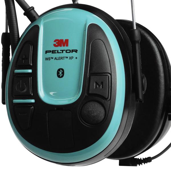 3M™ PELTOR™ WS™ ALERT™ XP+ FM-Radio-Headset, RDS, App-Unterstützung, Kopfbügel, MultiPoint Bluetooth, OTA, MRX21A2WS7