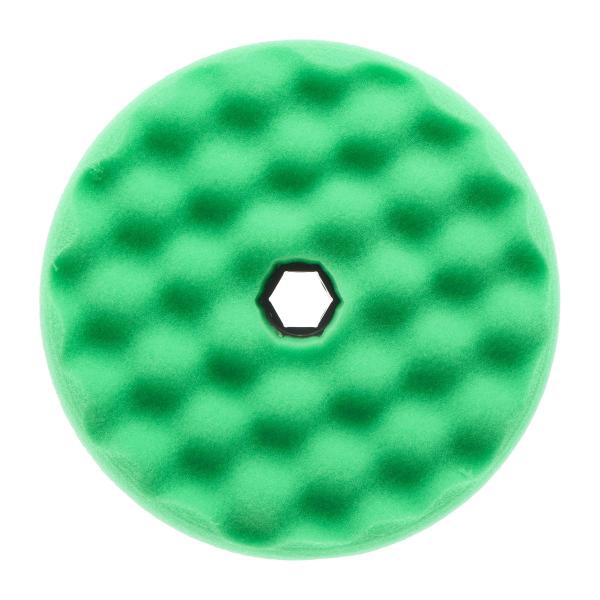 3M™ Perfect-It™ Polierschaumpad grob, Quick Connect System, Grün, Waffelförmig, 150 mm, 50962