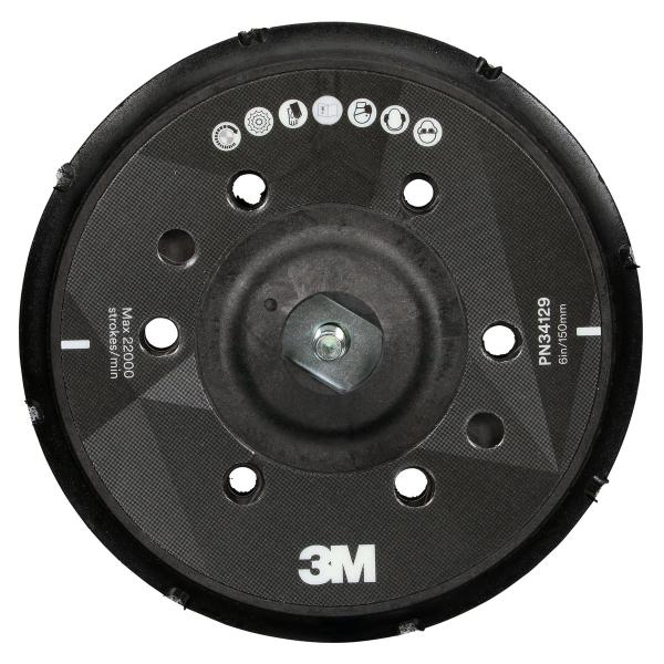 3M™ Perfect-It™ Stützteller für Exzenterpoliermaschine, 150 mm (6 in), 34129