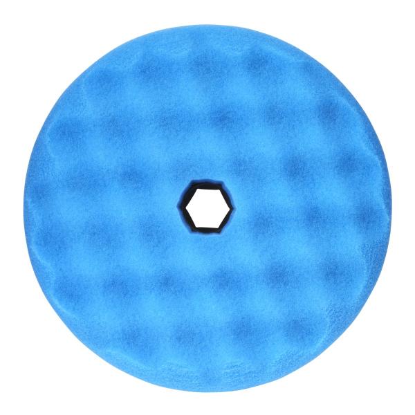 3M™ Perfect-It™ Ultrafina SE Anti-Hologramm Polierschaum, Quick Connect, doppelseitig genoppt, Blau, 150 mm, 50880