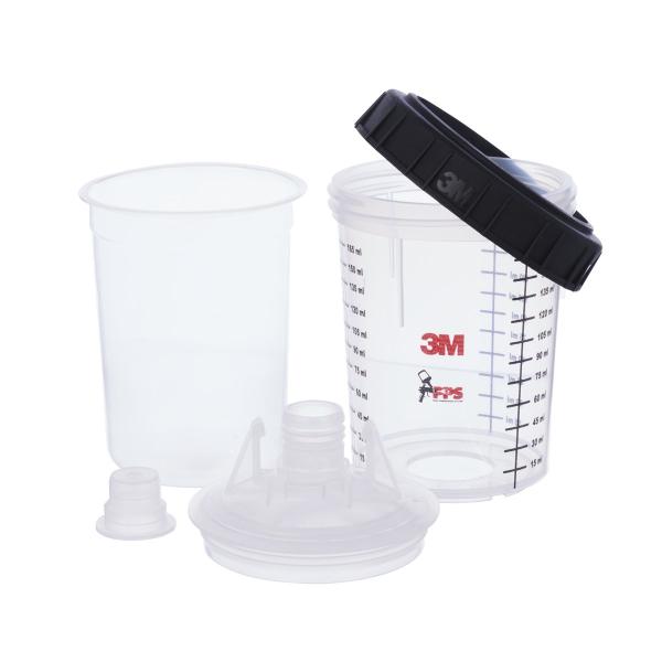 3M™ PPS™ Deckel- und Innenbecher Kits, 170 ml, 200 µm, 16114