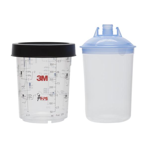 3M™ PPS™ Deckel- und Innenbecher Kits, 400 ml, 125 µm, 16312