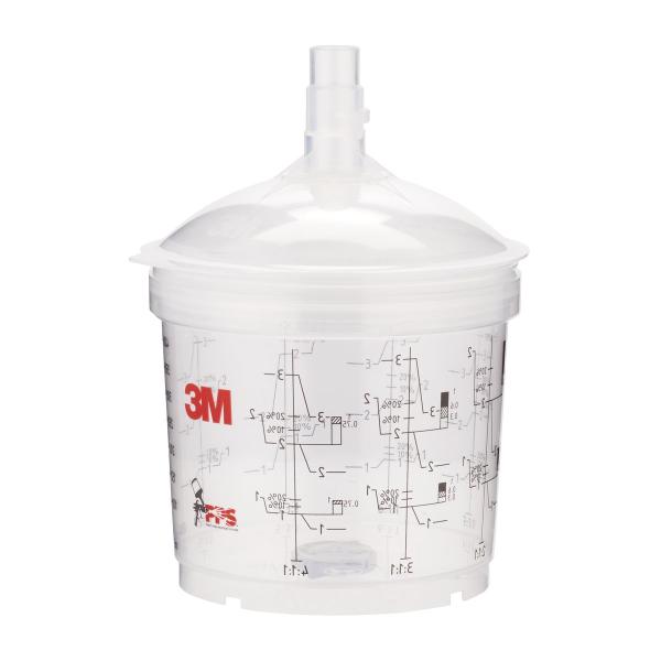 3M™ PPS™ Type V Deckel- und Becher-Kits, 400 ml, 200 µm, 16152