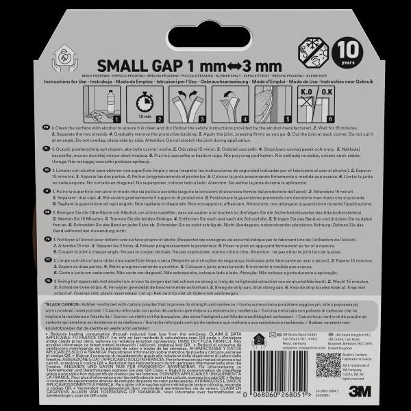 3M™ Premium Isolierdichtung Kleine Lücke, Braun, 6M